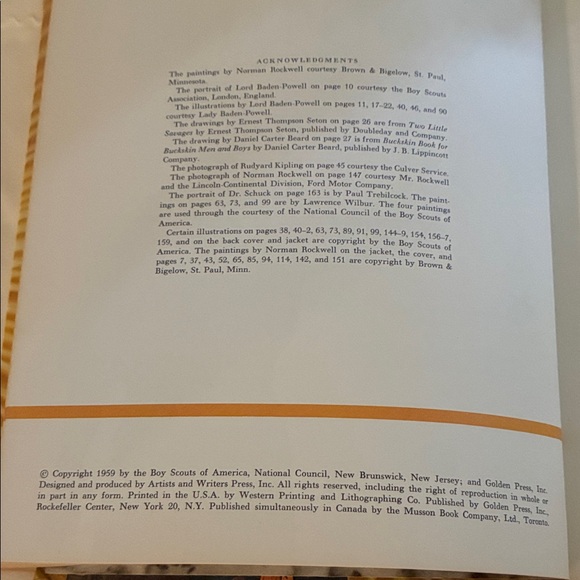 The Golden Anniversary Book of Scouting - Picture 2 of 3